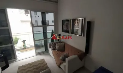 Apartamento com 1 quarto para alugar na Avenida Rouxinol, 77, Moema, São Paulo