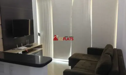 Apartamento com 1 quarto para alugar na Avenida Rouxinol, 77, Moema, São Paulo