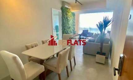 Flat com 1 quarto para alugar na Rua Diogo Jácome, 554, Vila Nova Conceição, São Paulo