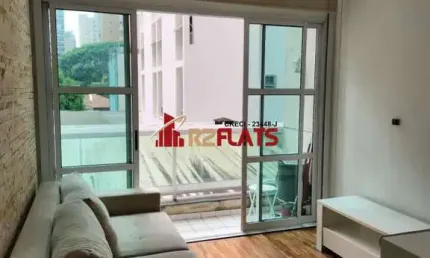 Apartamento com 1 quarto para alugar na Avenida Rouxinol, 77, Moema, São Paulo