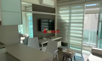Apartamento com 1 quarto para alugar na Avenida Rouxinol, 77, Moema, São Paulo