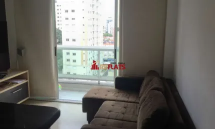 Apartamento com 1 quarto para alugar na Avenida Rouxinol, 77, Moema, São Paulo