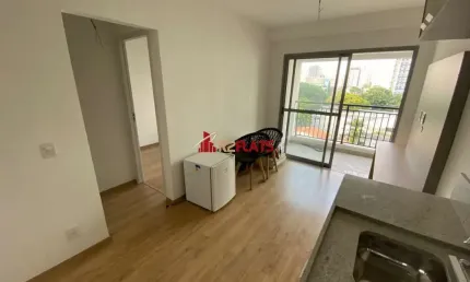 Flat com 1 quarto para alugar na Alameda dos Jurupis, 1809, Moema, São Paulo