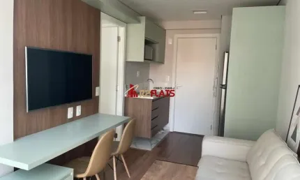 Flat com 1 quarto para alugar na Alameda dos Jurupis, 1809, Moema, São Paulo