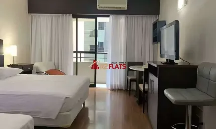 Flat com 1 quarto para alugar na Rua Leôncio de Carvalho, 201, Paraíso, São Paulo