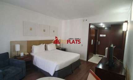 Flat com 1 quarto à venda na Rua Leôncio de Carvalho, 201, Jardins, São Paulo