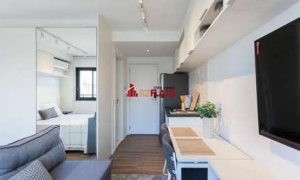 Flat com 1 quarto à venda na Avenida das Carinas, 301, Moema, São Paulo