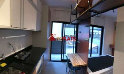 Flat com 1 quarto à venda na Rua Capote Valente, 80, Pinheiros, São Paulo