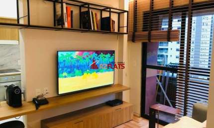 Flat com 2 quartos à venda na Rua Sansão Alves dos Santos, 373, Brooklin, São Paulo
