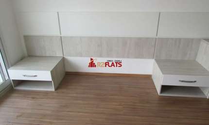 Flat com 1 quarto à venda na Avenida Santo Amaro, 4111, Brooklin, São Paulo
