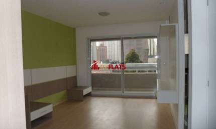 Flat com 1 quarto à venda na Avenida Santo Amaro, 4111, Brooklin, São Paulo