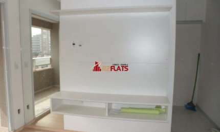 Flat com 1 quarto à venda na Avenida Santo Amaro, 4111, Brooklin, São Paulo