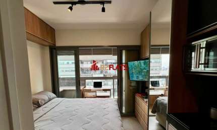 Flat com 1 quarto à venda na Rua Oscar Freire, 1375, Pinheiros, São Paulo