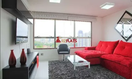 Flat com 2 quartos à venda na Rua Joaquim Guarani, 485, Brooklin, São Paulo