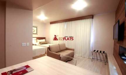 Flat com 1 quarto à venda na Rua Guarará, 511, Jardins, São Paulo