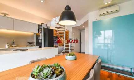Flat com 2 quartos à venda na Rua Cristiano Viana, 463, Pinheiros, São Paulo