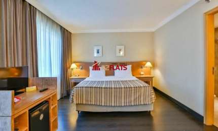 Flat com 1 quarto à venda na Rua Quintana, 934, Brooklin, São Paulo