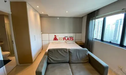 Kitnet / Stúdio para alugar na Avenida Ibirapuera, 2534, Moema, São Paulo