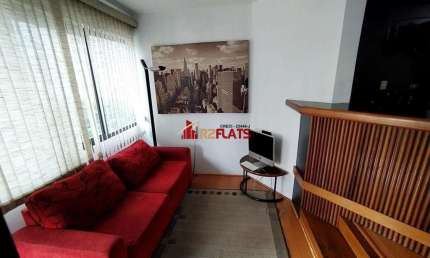 Flat com 1 quarto para alugar na Rua Joel Carlos Borges, 60, Brooklin, São Paulo