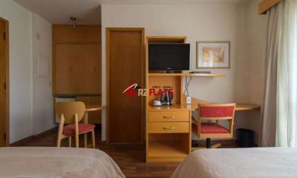 Flat com 1 quarto à venda na Rua José Maria Lisboa, 555, Jardins, São Paulo