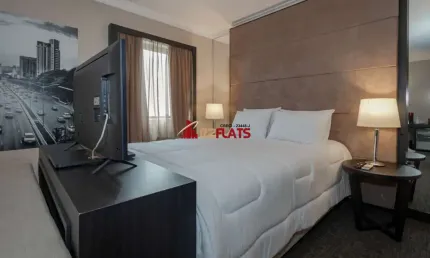 Flat com 1 quarto à venda na Alameda Campinas, 1435, Jardins, São Paulo