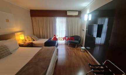 Flat com 1 quarto à venda na Rua Leôncio de Carvalho, 201, Paraíso, São Paulo