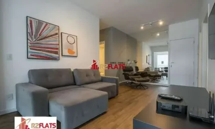 Apartamento com 2 quartos para alugar na Rua Henri Dunant, 846, Brooklin, São Paulo
