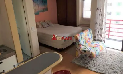 Apartamento com 1 quarto para alugar na Alameda Jauaperi, 1083, Moema, São Paulo