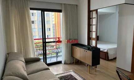 Apartamento com 1 quarto para alugar na Alameda Jauaperi, 1083, Moema, São Paulo