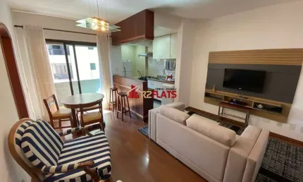 Flat com 1 quarto para alugar na Rua Araguari, 711, Moema, São Paulo