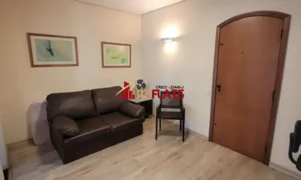 Flat com 1 quarto para alugar na Rua Araguari, 711, Moema, São Paulo
