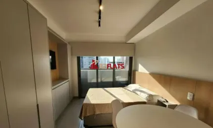 Flat com 1 quarto para alugar na Avenida Cotovia, 737, Moema, São Paulo