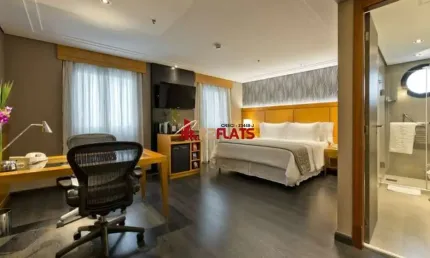 Flat com ótimo preço no bairro Itaim Bibi. Confira!