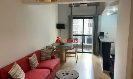 Flat com 1 quarto para alugar na Avenida Moema, 177, Moema, São Paulo