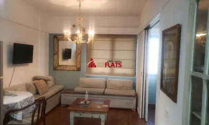 Flat com 1 quarto para alugar na Alameda Lorena, 521, Jardim Paulista, São Paulo