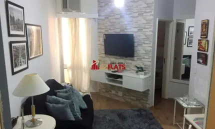 Flat com 1 quarto para alugar na Alameda Campinas, 675, Jardins, São Paulo