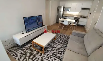 Flat com 1 quarto para alugar na Rua Pamplona, 935, Jardins, São Paulo
