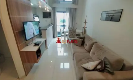 Flat com 1 quarto para alugar na Avenida Moema, 177, Moema, São Paulo
