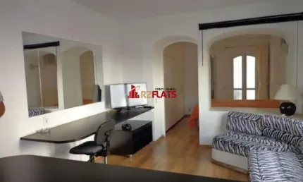 Flat com 1 quarto para alugar na Alameda Lorena, 1852, Jardins, São Paulo