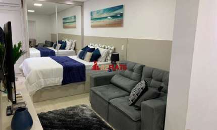 Apartamento com 1 quarto à venda na Avenida Aratãs, 400, Moema, São Paulo