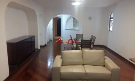 Flat com 3 quartos para alugar na Alameda Campinas, 720, Jardins, São Paulo