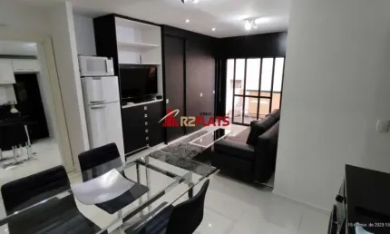 Flat com 1 quarto para alugar na Alameda Ministro Rocha Azevedo, 482, Jardins, São Paulo