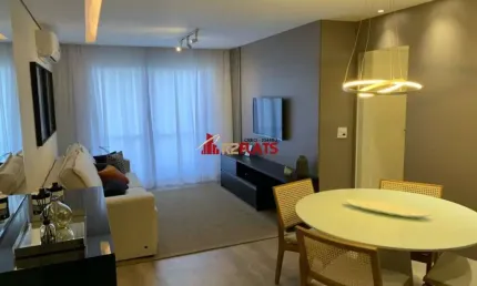 Flat com 2 quartos para alugar na Alameda Joaquim Eugênio de Lima, 1360, Jardins, São Paulo