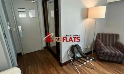 Flat com 1 quarto para alugar na Rua Heinrich Hertz, 14, Brooklin, São Paulo