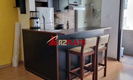 Flat com 1 quarto para alugar na Rua Araguari, 711, Moema, São Paulo