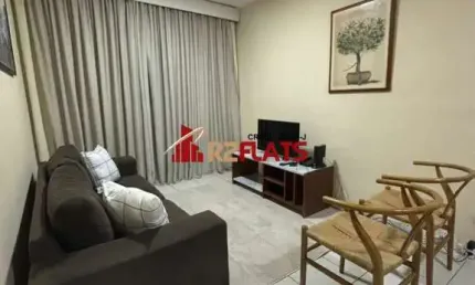 Flat com 1 quarto para alugar na Rua Batataes, 558, Jardim Paulista, São Paulo