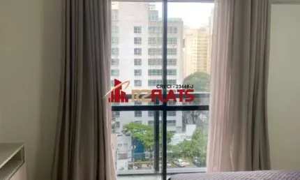 Flat com 1 quarto para alugar na Rua José Maria Lisboa, 555, Jardins, São Paulo