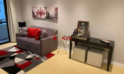 Flat com 1 quarto para alugar na Rua Tuim, 18, Moema, São Paulo