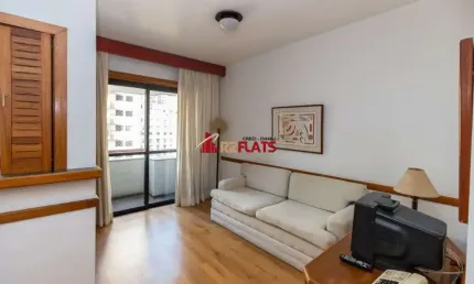 Flat com 1 quarto para alugar na Rua Cristiano Viana, 463, Jardins, São Paulo