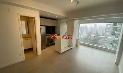 Flat com 1 quarto para alugar na Rua Michigan, 531, Brooklin, São Paulo
